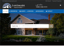 Tablet Screenshot of montanaproperty.com